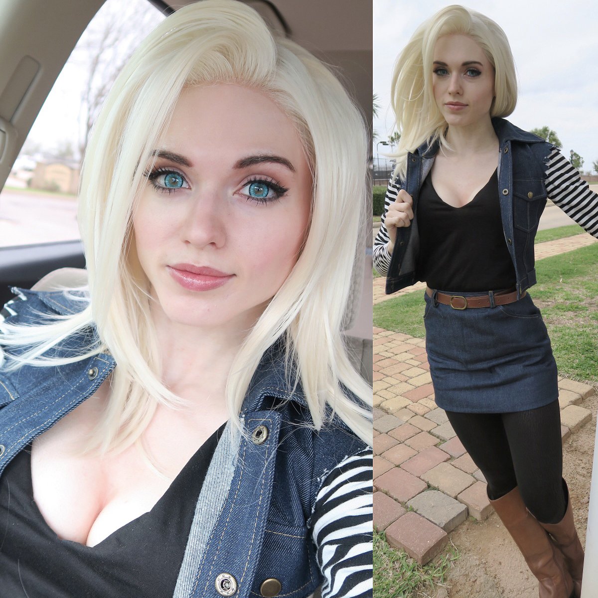 Amouranth Android 18 photo 2