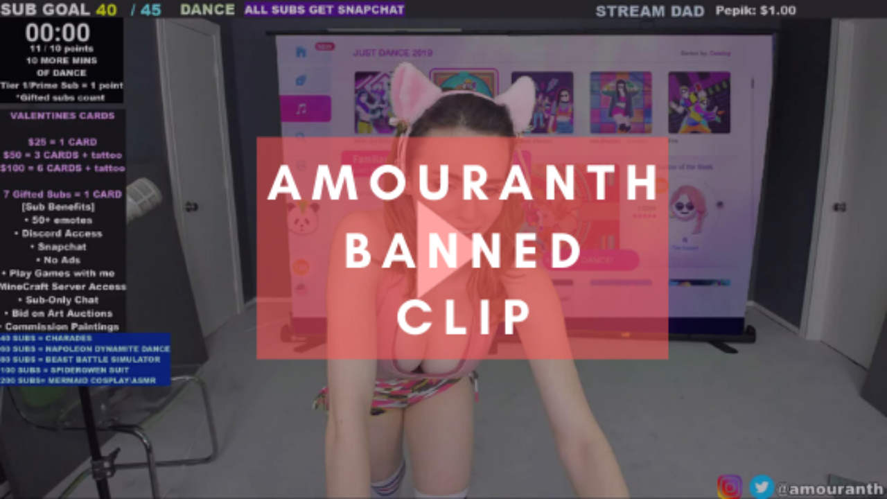 Amouranth Twitch Ban Video photo 30
