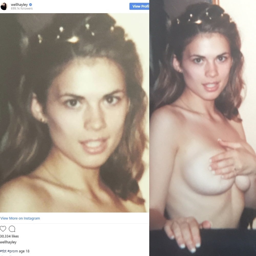 Hayley Atwell Topless photo 3
