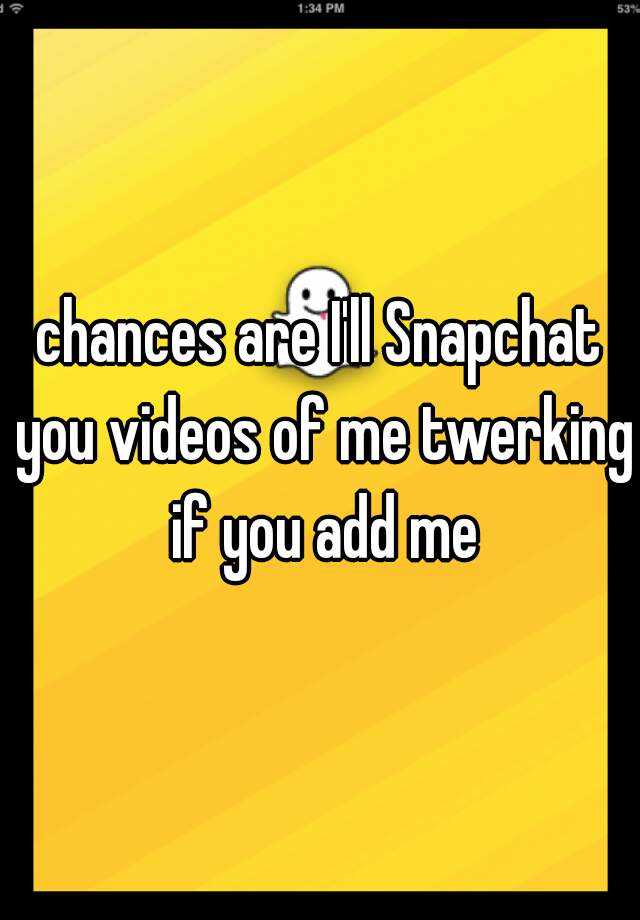 Snapchat Twerking Videos photo 24