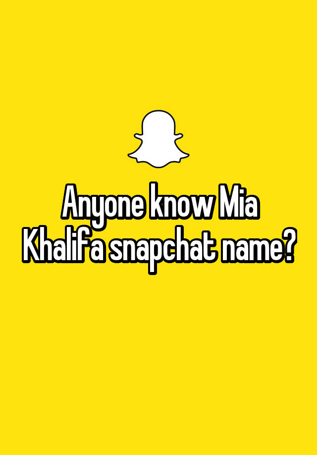 Snapchat De Mia Khalifa photo 19