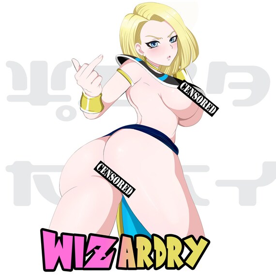Android 18 Topless photo 7
