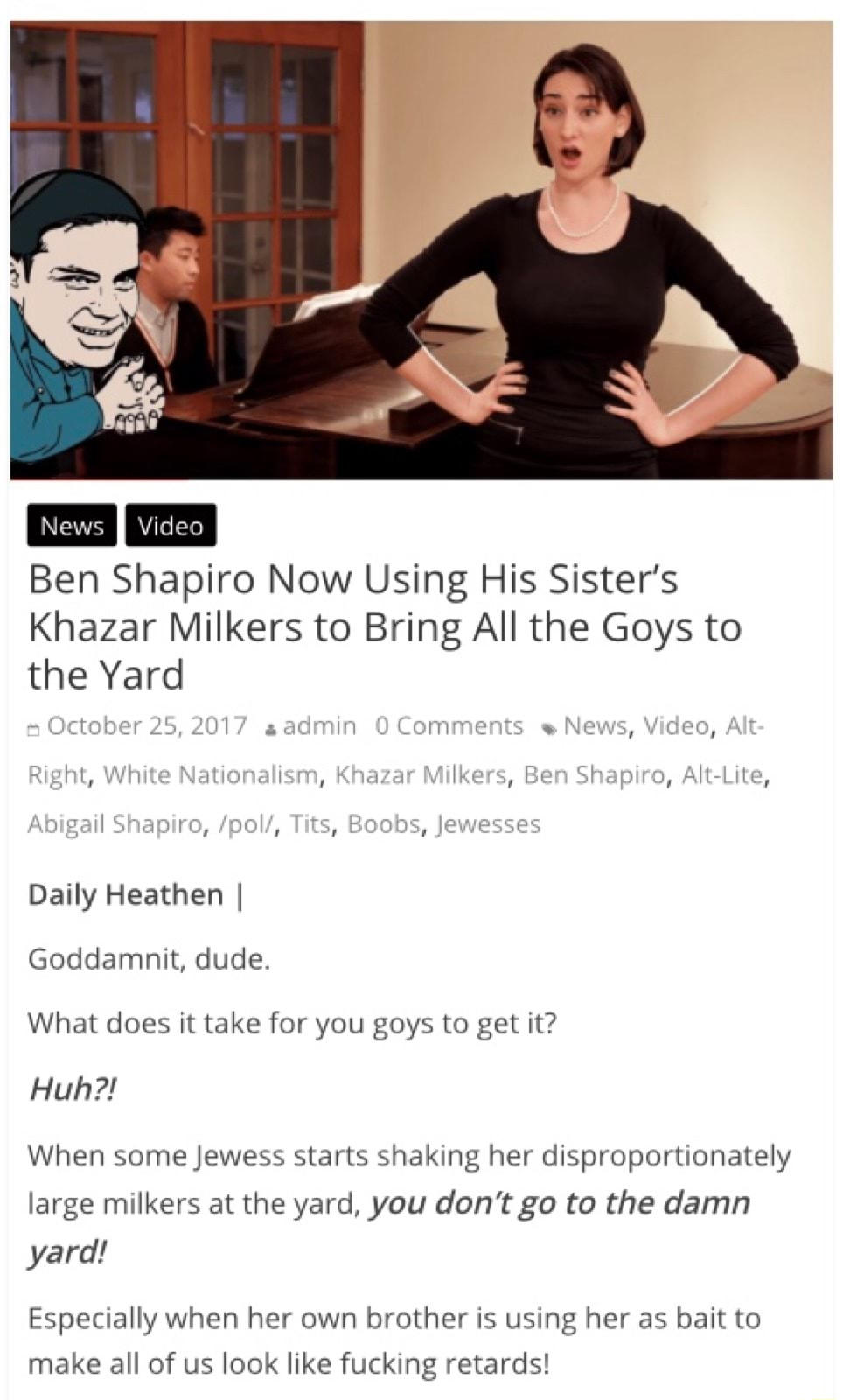 Ben Shapiro Sister Tits photo 20