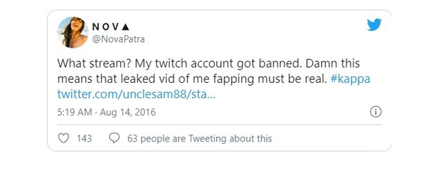 Novapatra Banned From Twitch photo 4