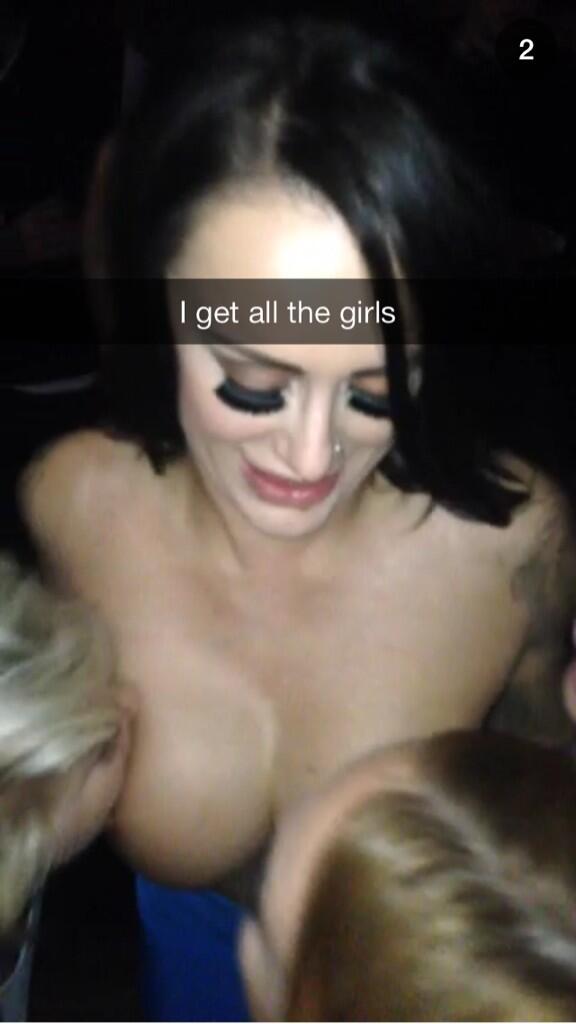 Naked Lesbian Snapchat photo 1