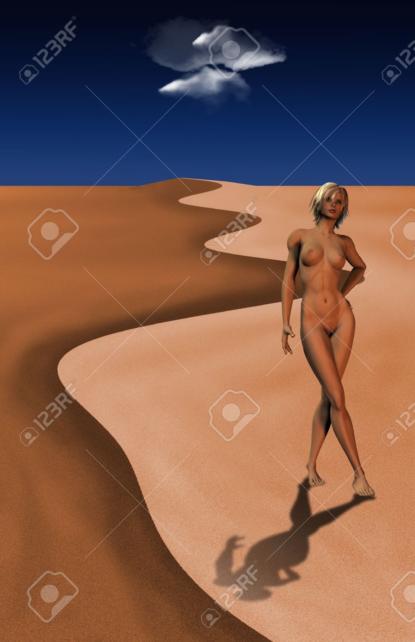 Nude In Desert photo 22